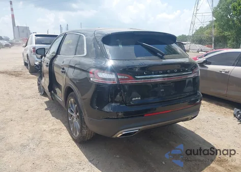 2022 Lincoln Nautilus Reserve z USA, uszkodzony, nr VIN 2LMPJ8K97NBL19892